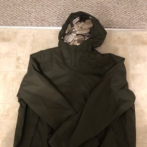 North face raincoat